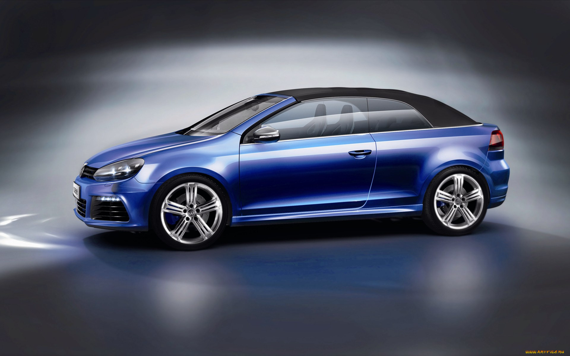 volkswagen, golf, cabriolet, concept, 2011, 